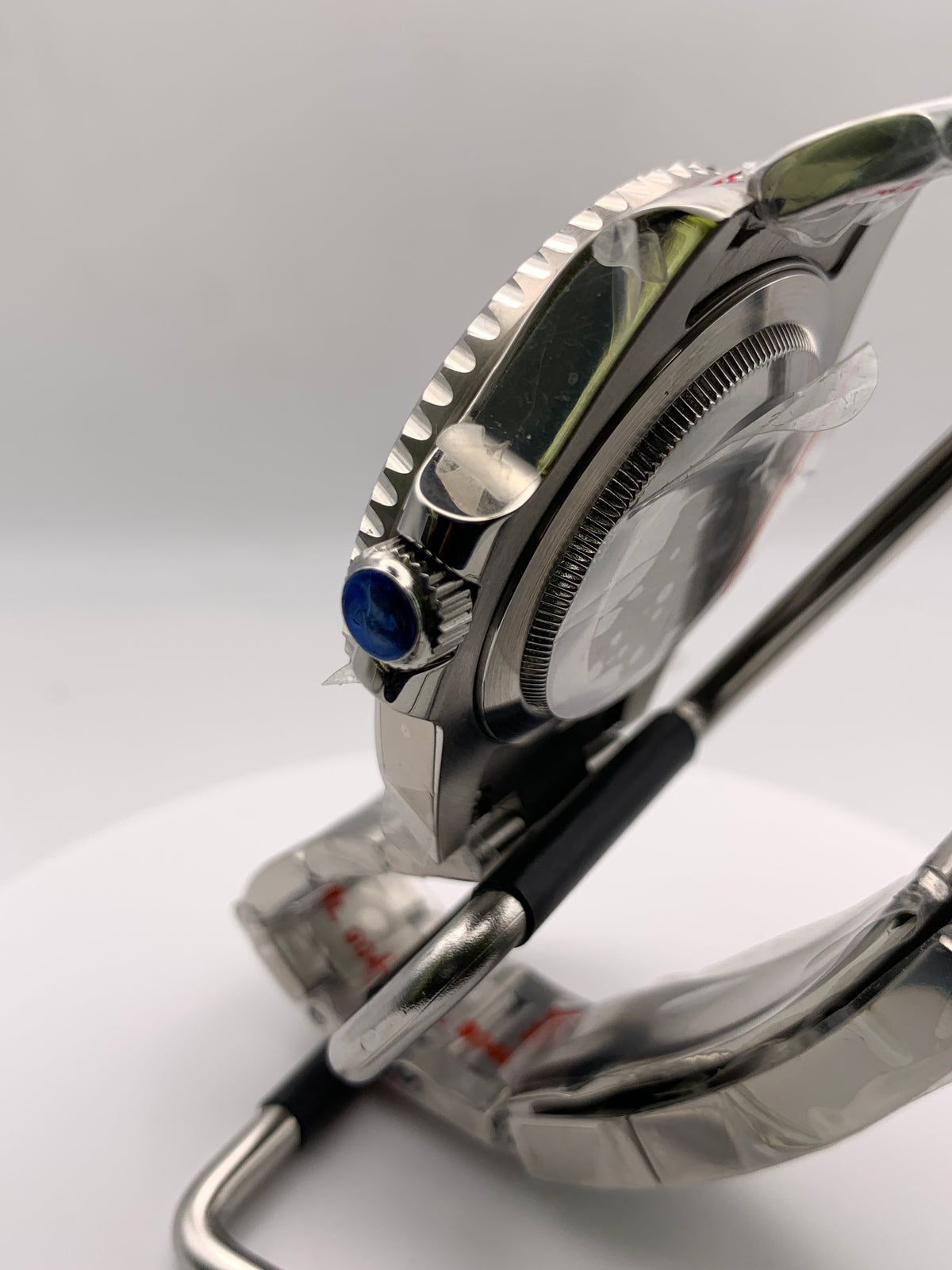 Dead Reckoning - 41mm Stainless Steel case with matching bracelet. Sapphire crystal. Seiko NH36 with green day/date wheels.