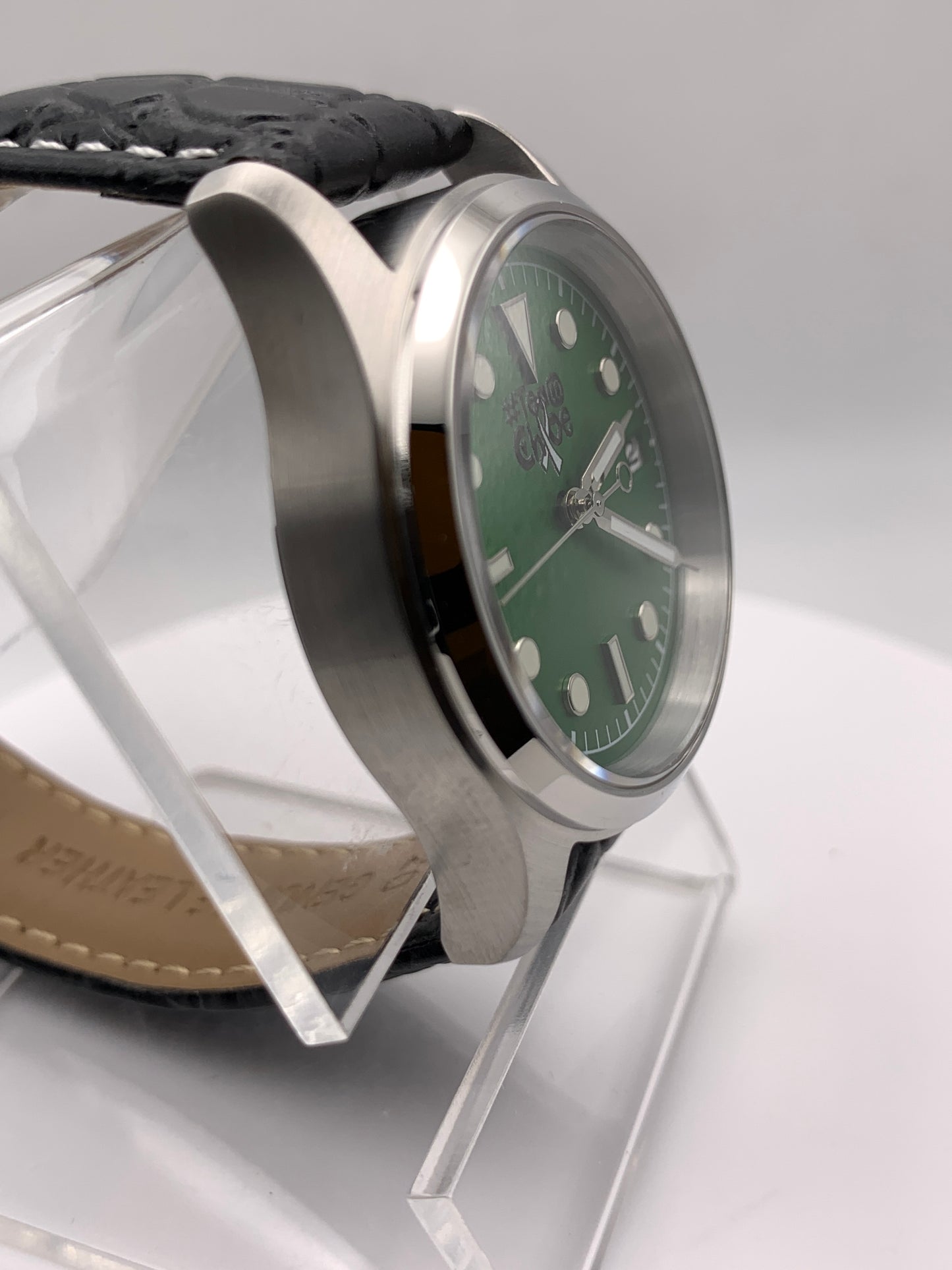 #TeamChloe - Three. 36mm Stainless steel. Sapphire crystal. Seiko NH35.