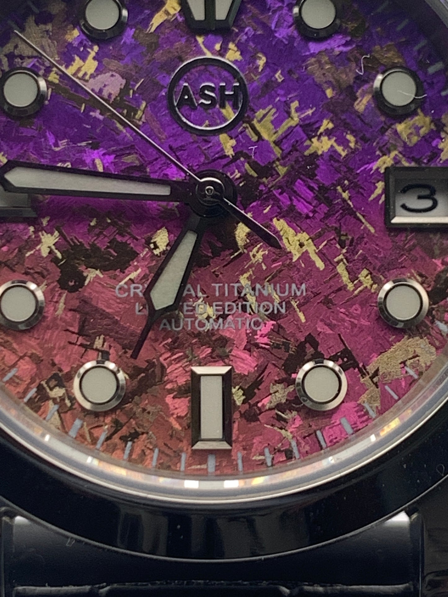 Party Favor II.  36mm Stainless steel. Sapphire crystal. Seiko NH35.