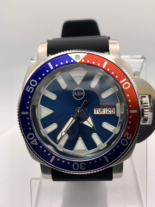 42mm Sport watch. Pepsi bezel. NH36 automatic movement.