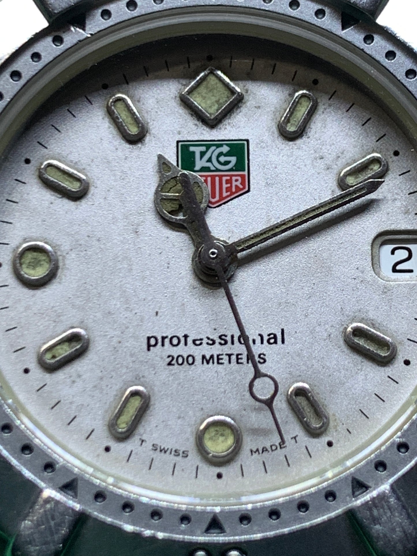 Tag Heuer WE1211-R.  Restoration. 34mm Stainless steel case.  Sapphire crystal. New movement.