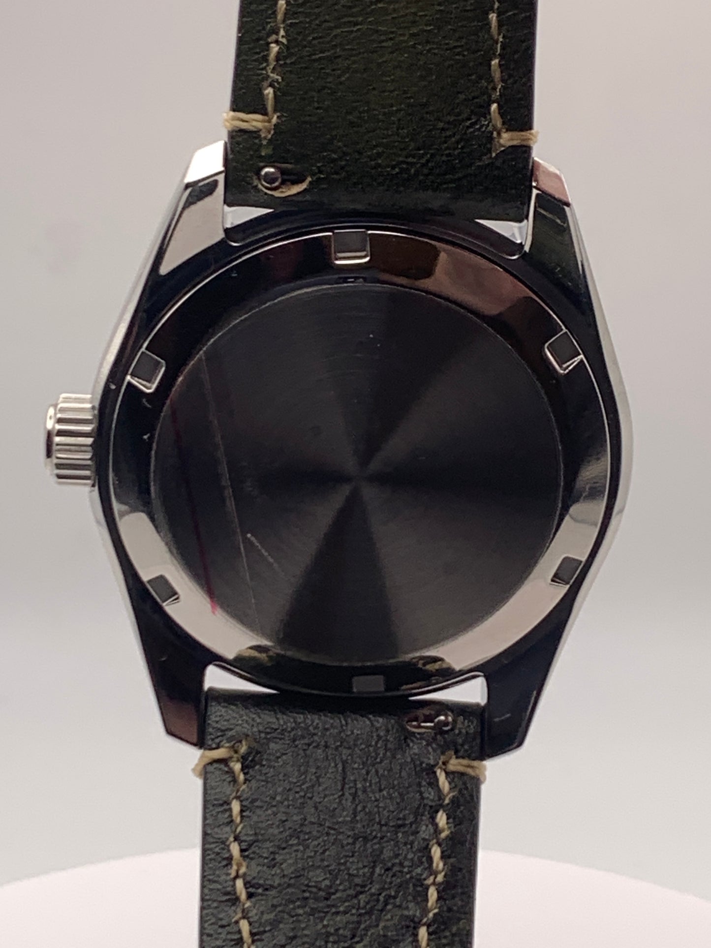 Mustachio. 38mm Stainless steel.  Sapphire crystal with AR. Seiko NH38.