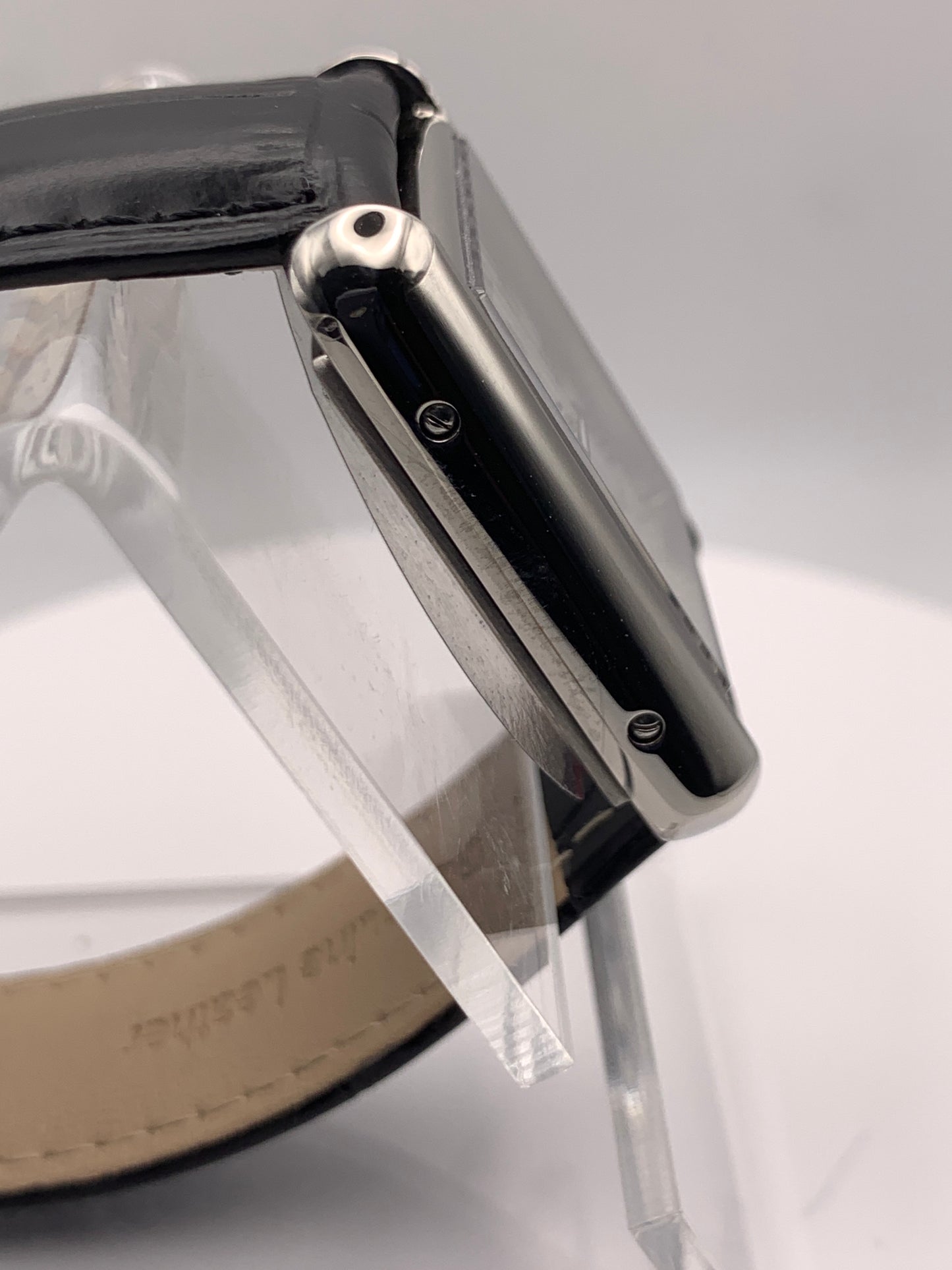 Well Rounded. 8.7mm thick. 26mm stainless steel case. 34mm lug to lug. Seiko VJ24 quartz movement.