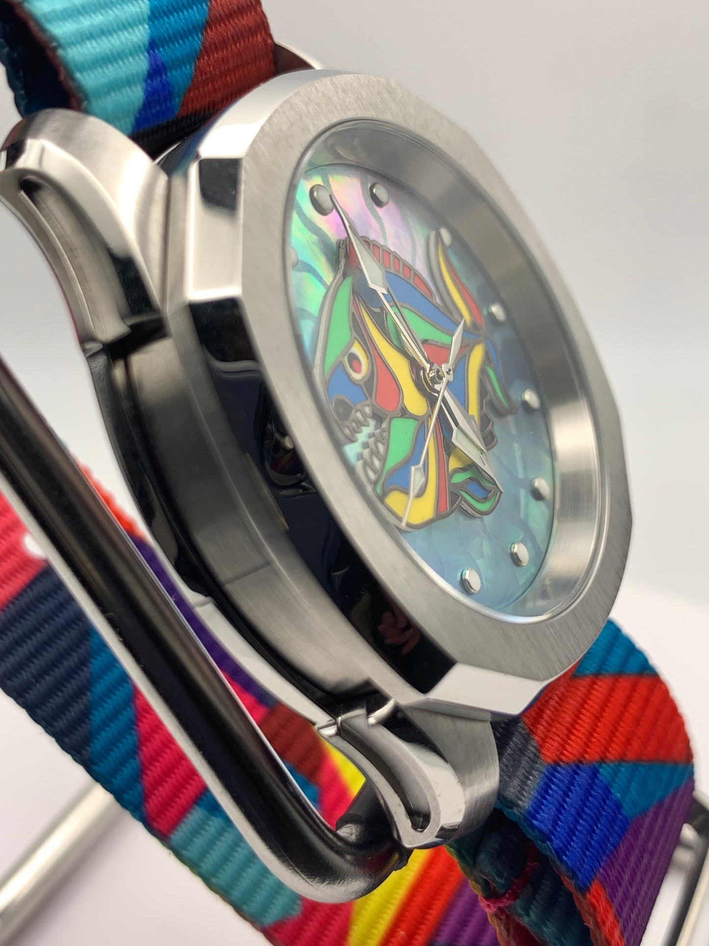 Pygocentrus. 38mm Stainless steel. Sapphire crystal. Seiko NH38.