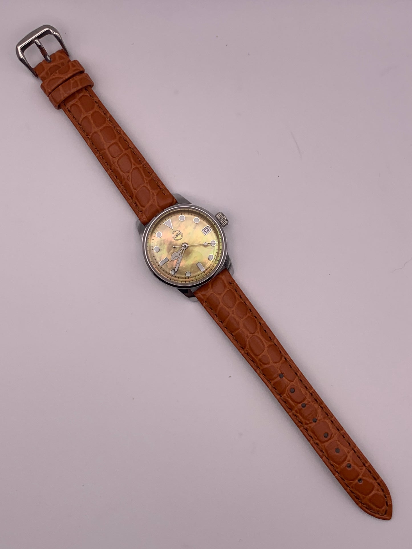 Iron Pyrite 1.1 - 33mm stainless steel case. Acrylic domed crystal. NH35 automatic.