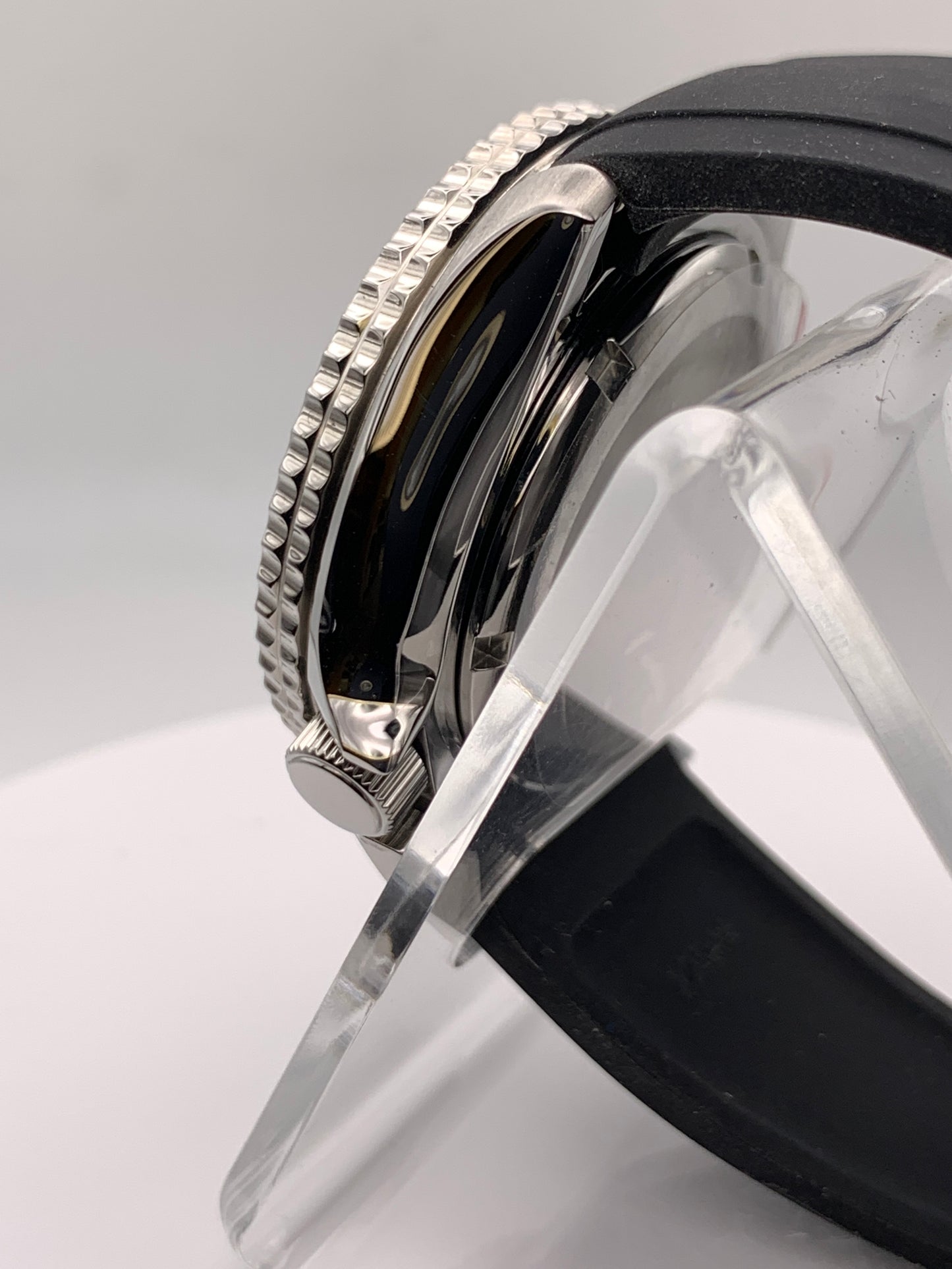 Happy. 42mm Stainless steel cushion case. Sapphire crystal. NH35 automatic.