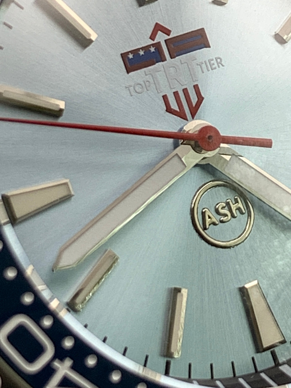TRT - client custom. 42mm stainless steel cushion case. Sapphire crystal. Seiko NH35.