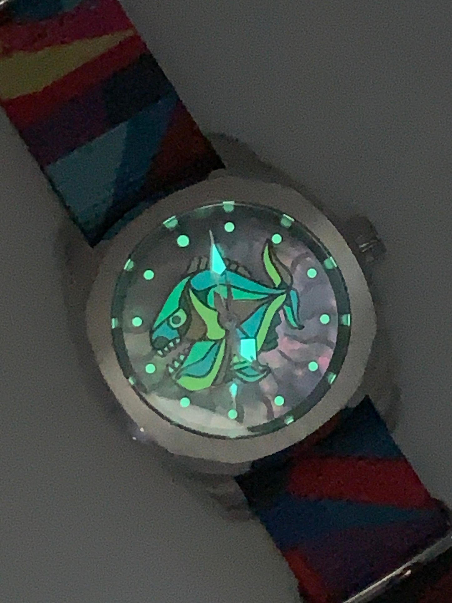 Pygocentrus. 38mm Stainless steel. Sapphire crystal. Seiko NH38.
