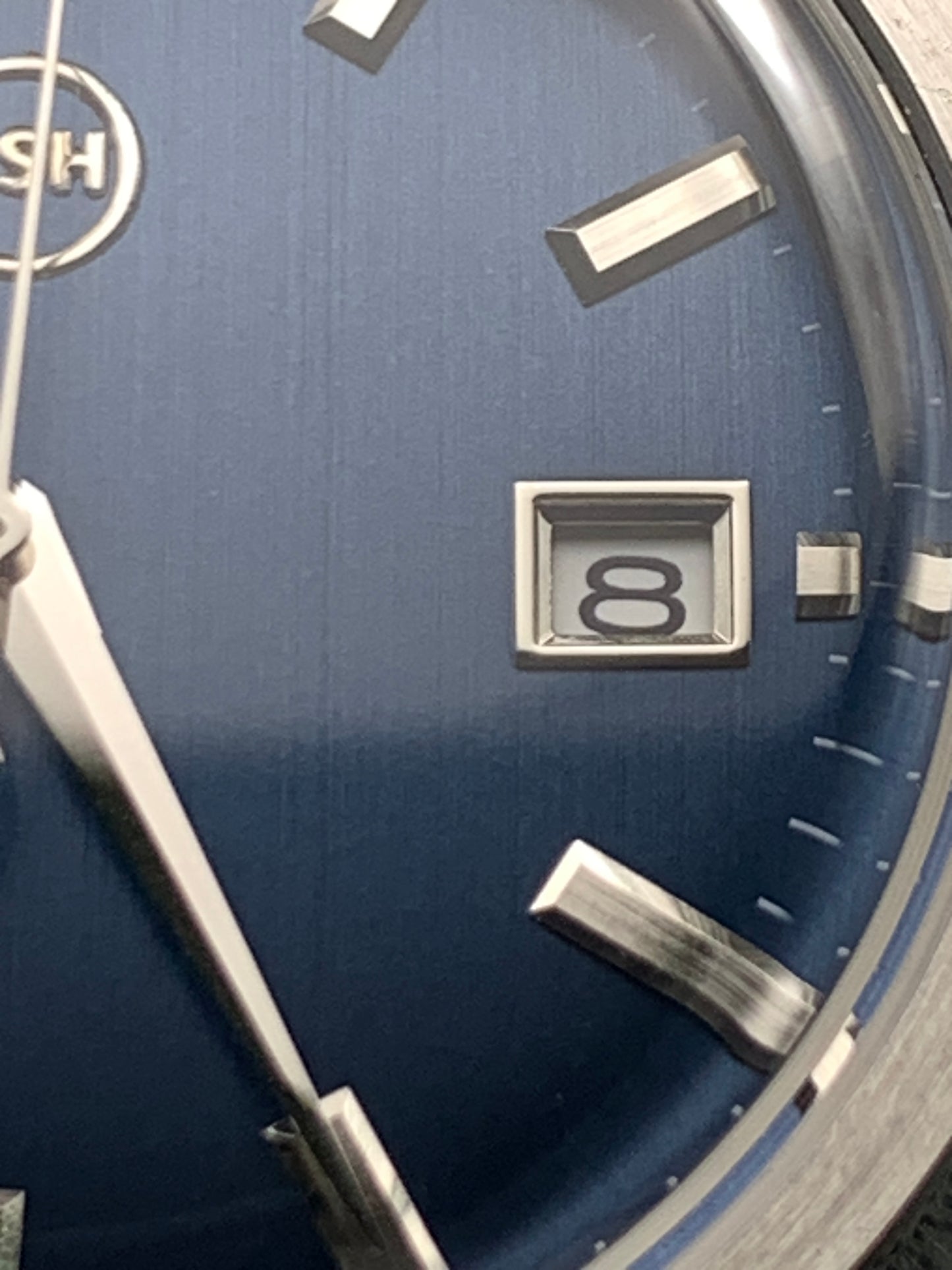Nocturne. 40mm stainless steel case with matching bracelet. Box sapphire crystal. Seiko NH35