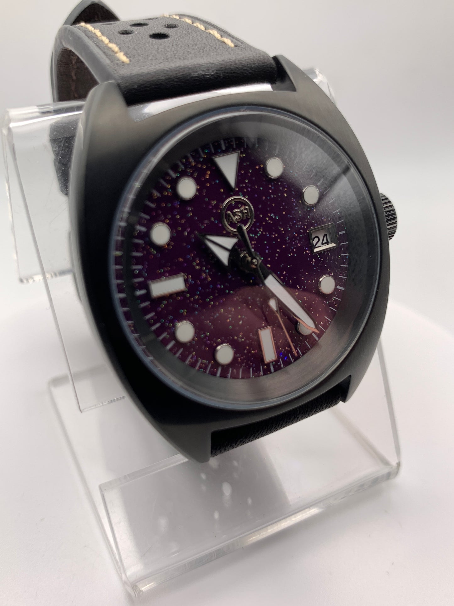 Kiss The Sky. 39mm PVD Stainless Steel.  Domed sapphire. Seiko NH35