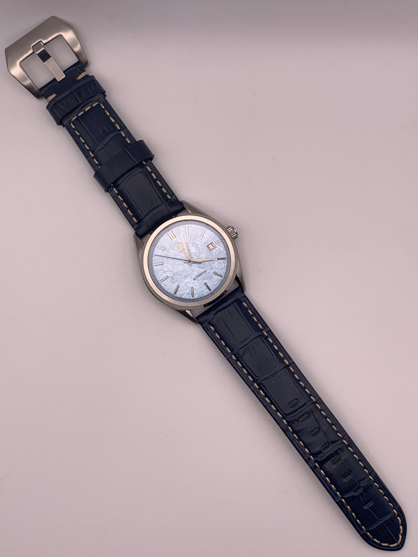 Icefall. 38mm Stainless steel. Sapphire crystal.  Seiko NH35.