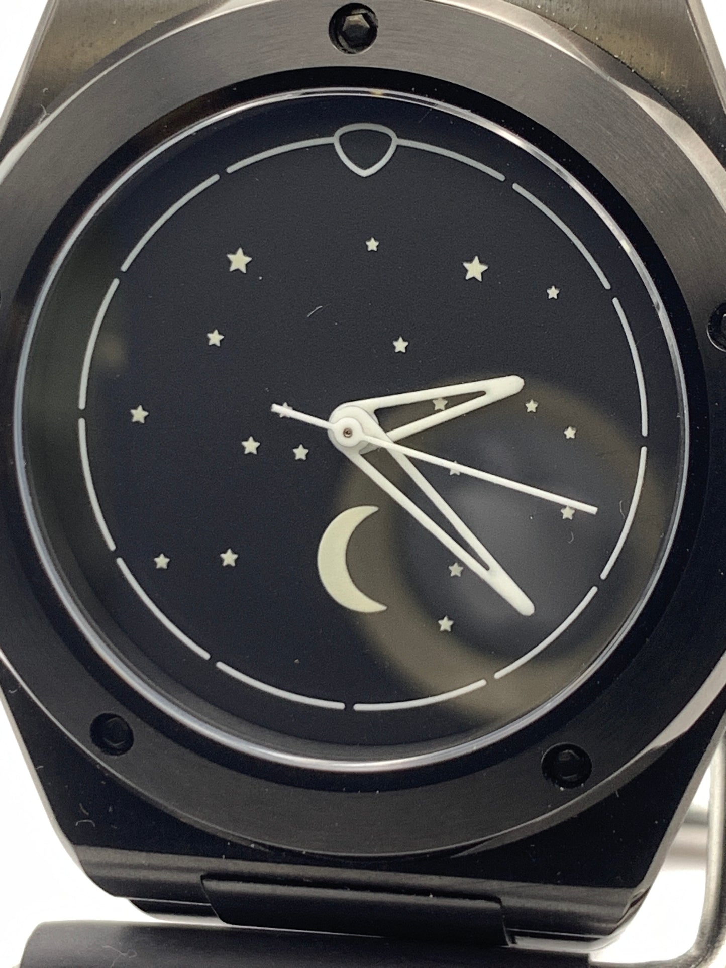 Stars and moon. PVD case and bracelet.