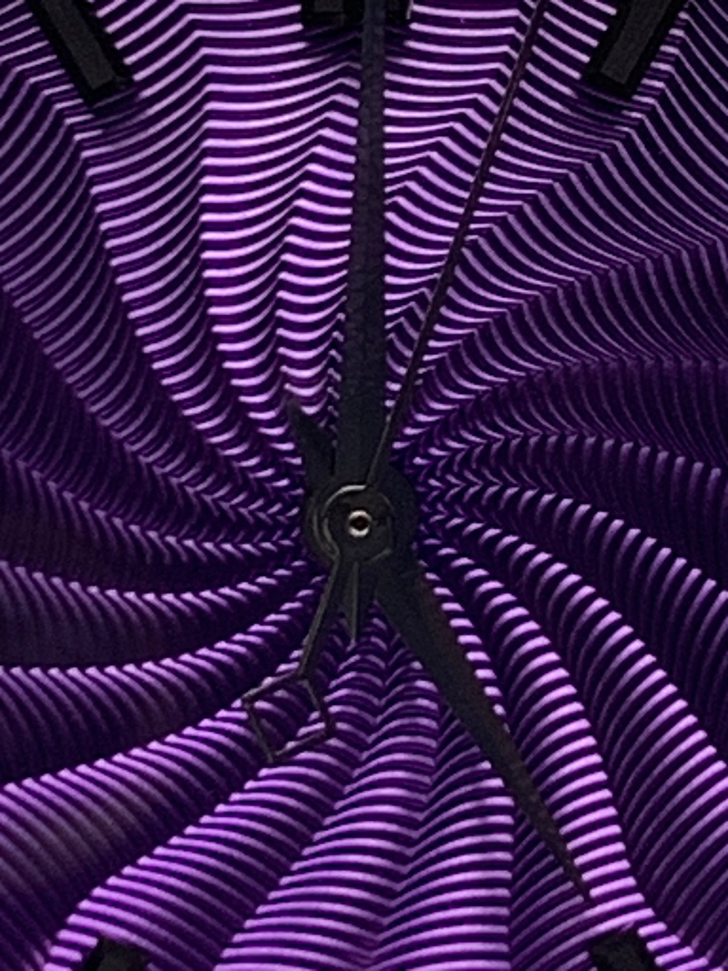 Purple Reign. 37mm faceted case. Acrylic dome crystal. Seiko NH35.