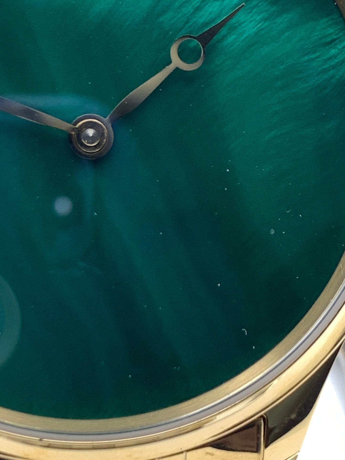 Spring Island. 41mm 18k plated stainless steel case. Sapphire crystal