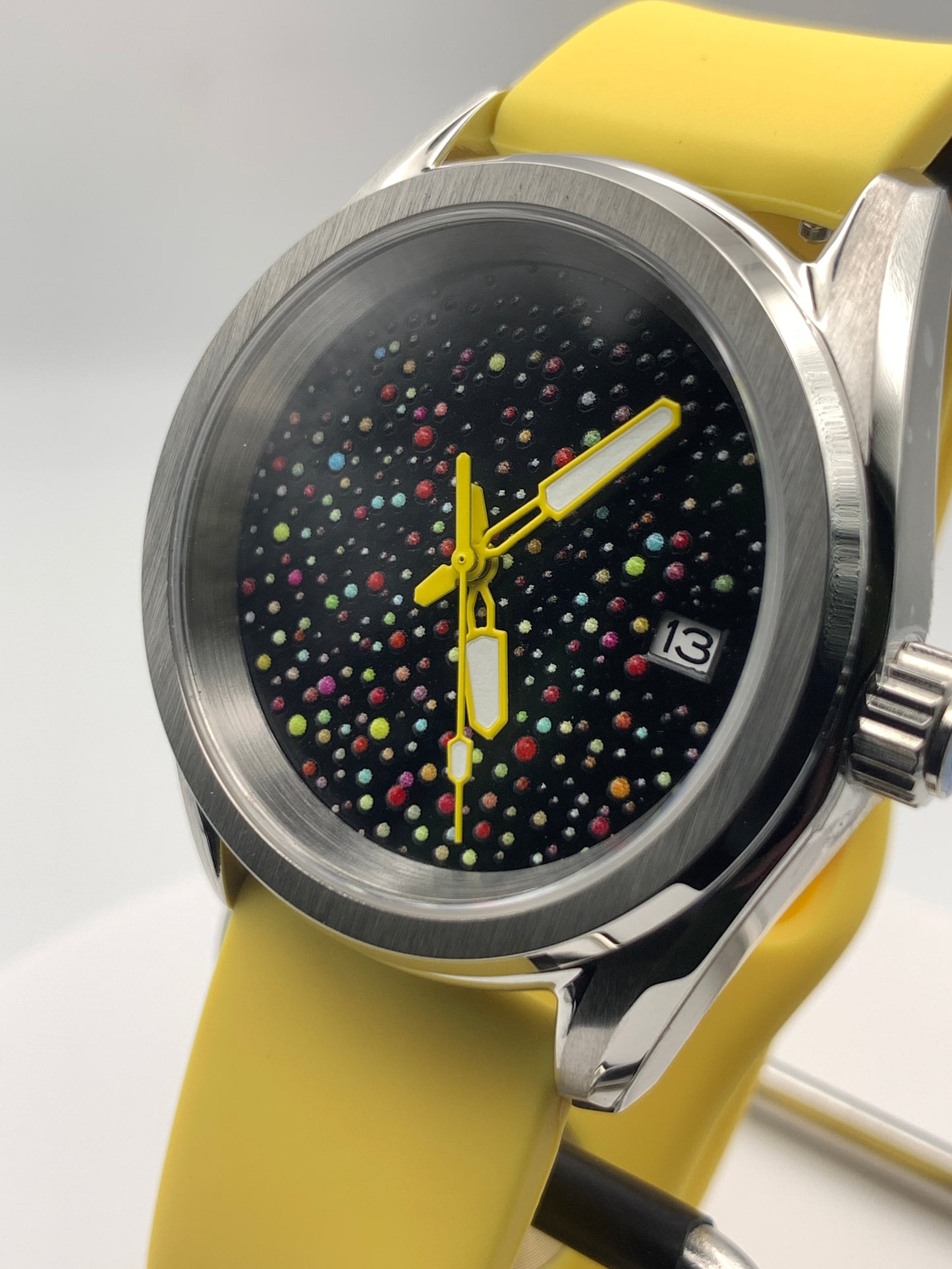 Pick a Mix. 38mm stainless steel. Sapphire crystal. Seiko NH35. 100m water resistance.