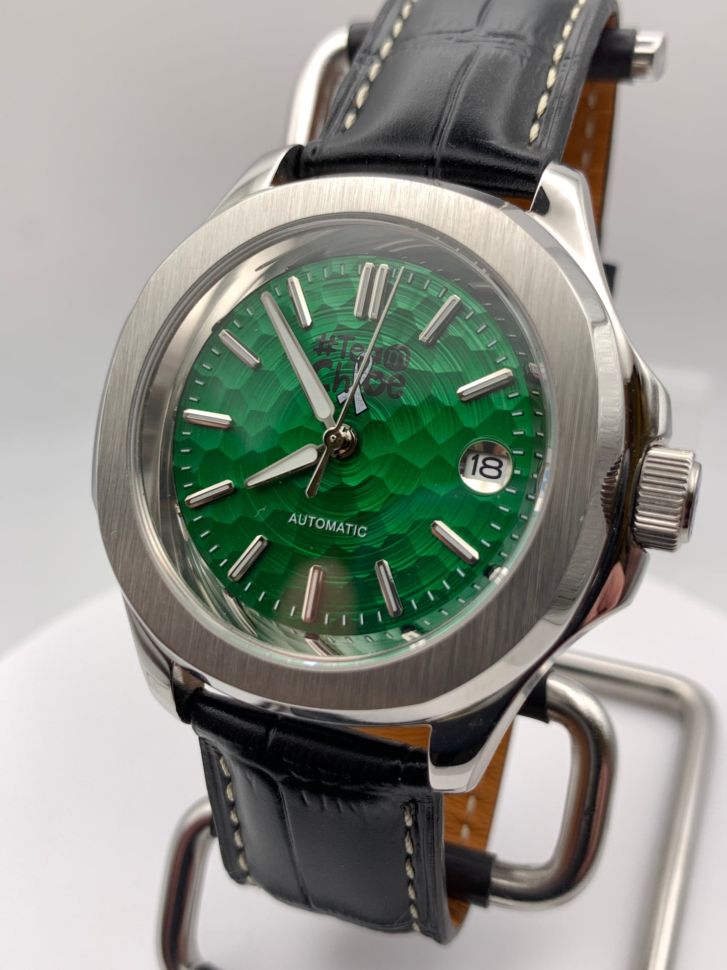 #TeamChole - One. 44mm Stainless steel. Textured dial. Sapphire. Seiko NH35.