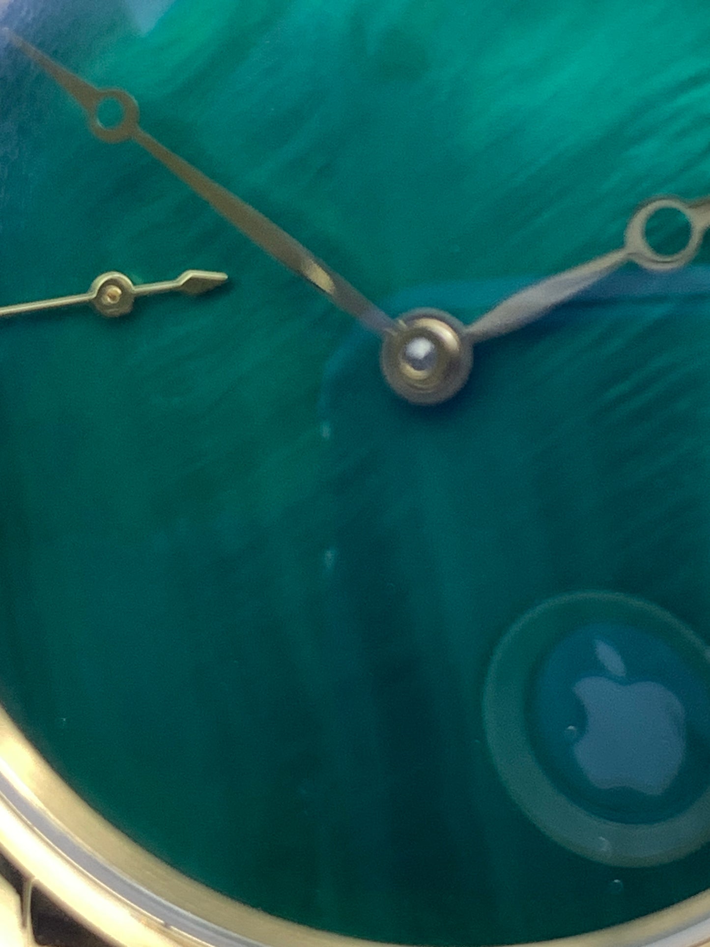 Spring Island. 41mm 18k plated stainless steel case. Sapphire crystal