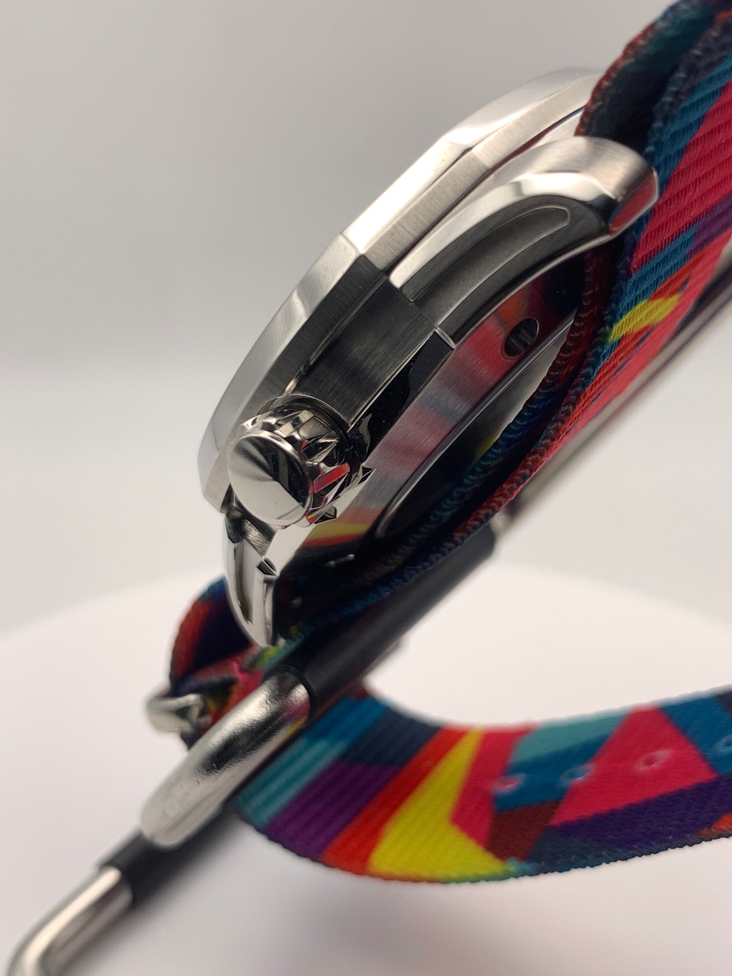 Pygocentrus. 38mm Stainless steel. Sapphire crystal. Seiko NH38.