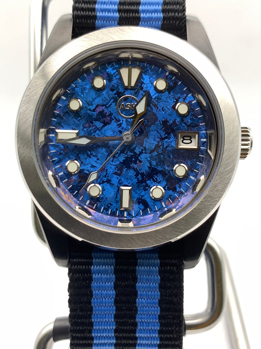 Black Hole Sun - 39mm three piece case. Sapphire crystal. Seiko NH35.