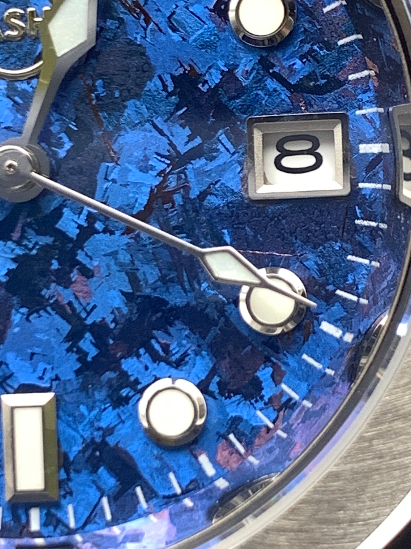 Black Hole Sun - 39mm three piece case. Sapphire crystal. Seiko NH35.