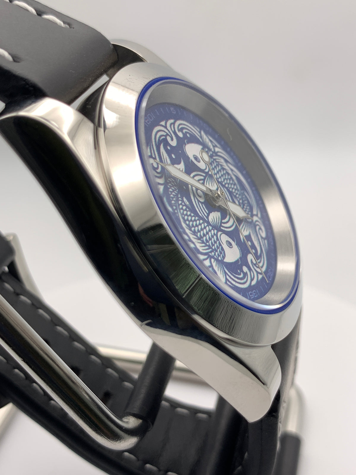 Koi Pond - 38mm stainless steel case. Sapphire crystal. Seiko NH38.