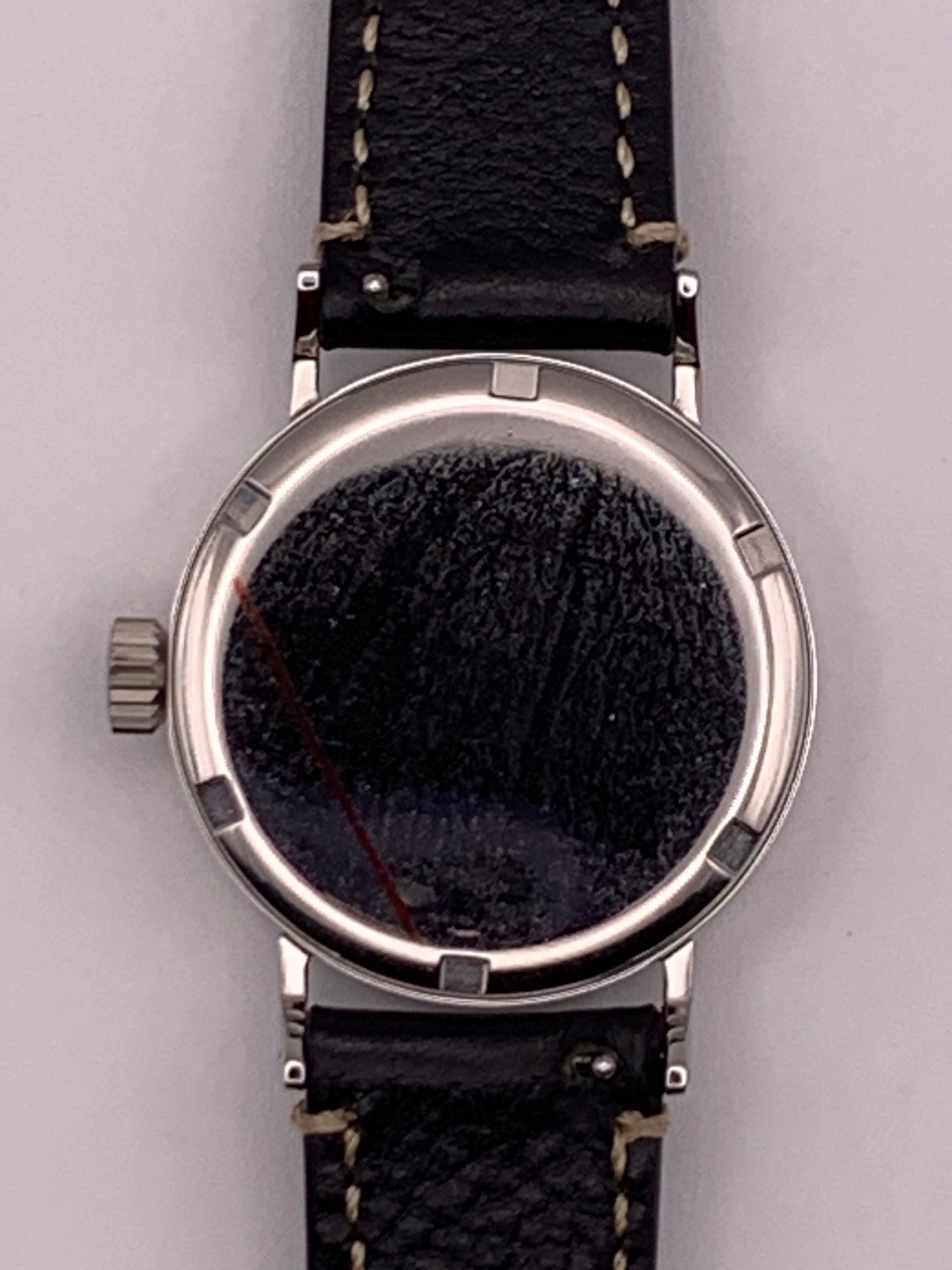 Vanishing Point. 33mm minimalist stainless steel case. Sapphire crystal. Seiko NH35.