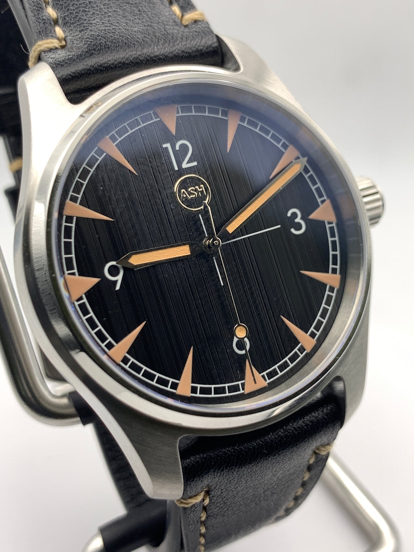 Locomotive Breath 1.1 - 39mm stainless steel case.  Sapphire crystal. Seiko NH38.