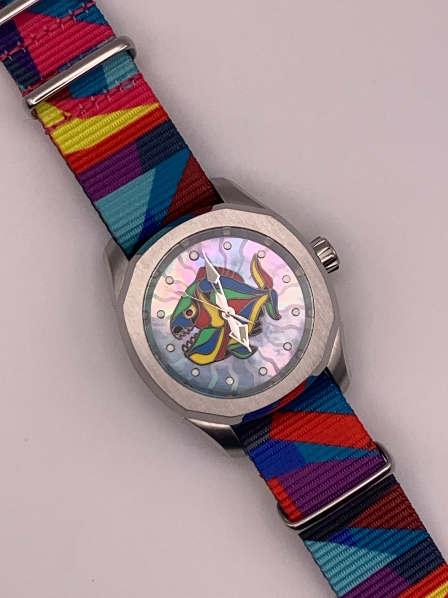 Pygocentrus. 38mm Stainless steel. Sapphire crystal. Seiko NH38.