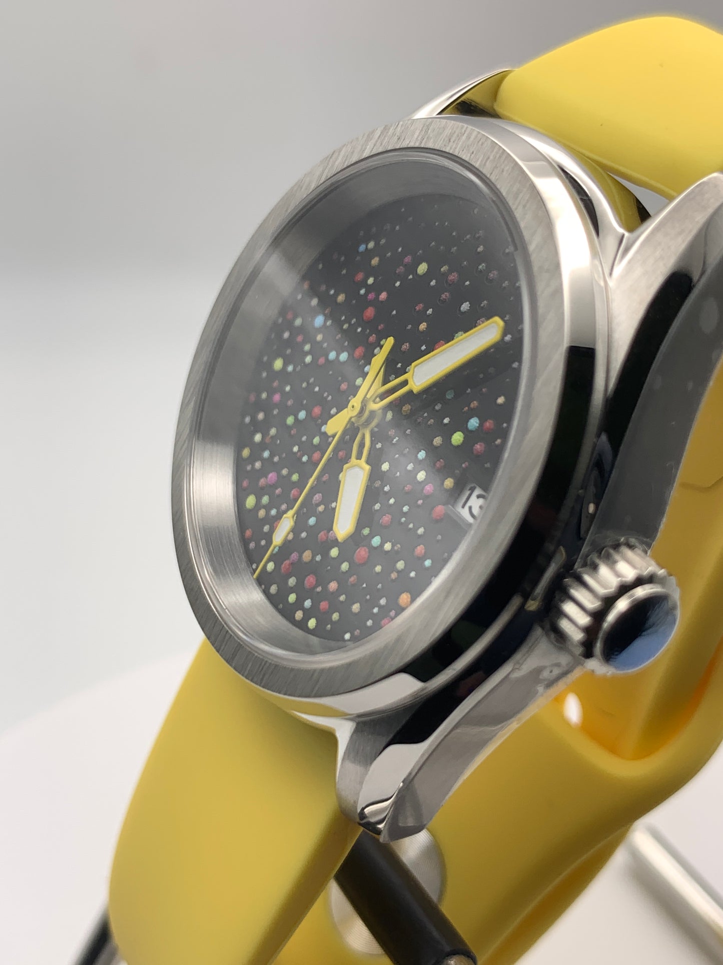 Pick a Mix. 38mm stainless steel. Sapphire crystal. Seiko NH35. 100m water resistance.
