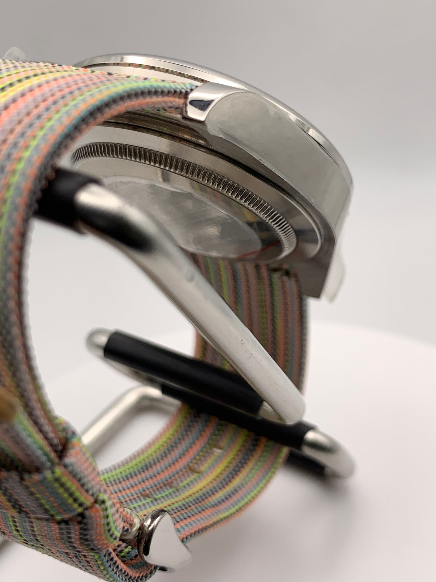 Minty 2. 39mm Stainless steel. Sapphire crystal. Seiko NH38. Matching bracelet and two straps included.