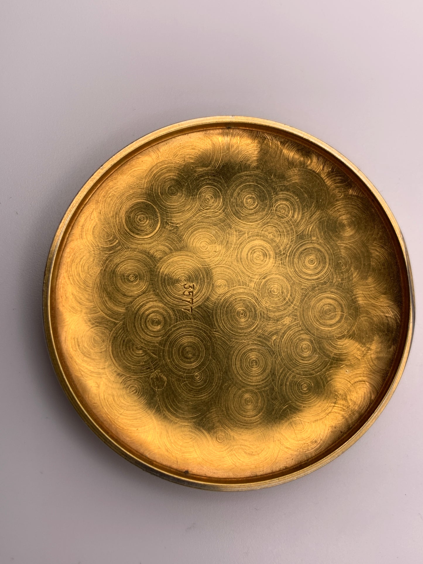 Pencron 44mm Swiss pocket watch. Unitas 6325 hand winding movement. Acrylic dome. Period correct chain and pocket knife.