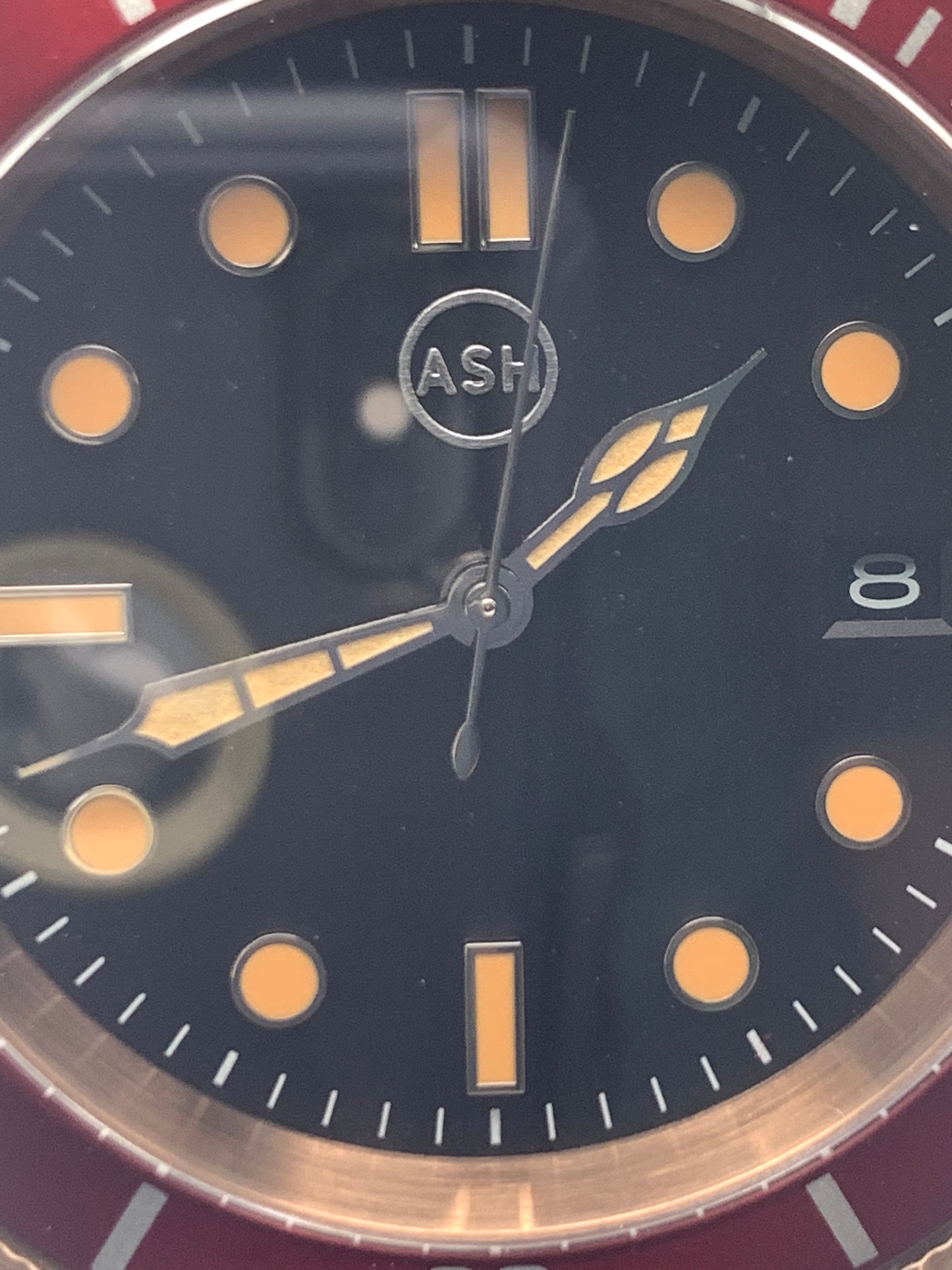 Dark Inlet. 41mm Rose gold stainless steel. Sapphire crystal. Seiko NH35.