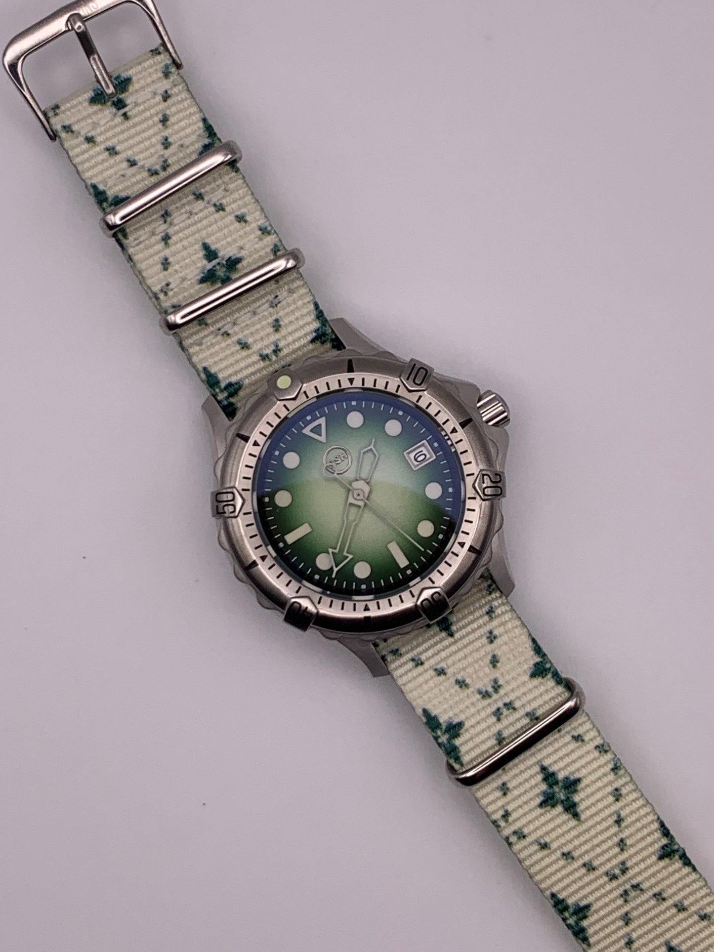Thymekeeper.  42mm Stainless steel case.  Sapphire crystal. Seiko NH35.