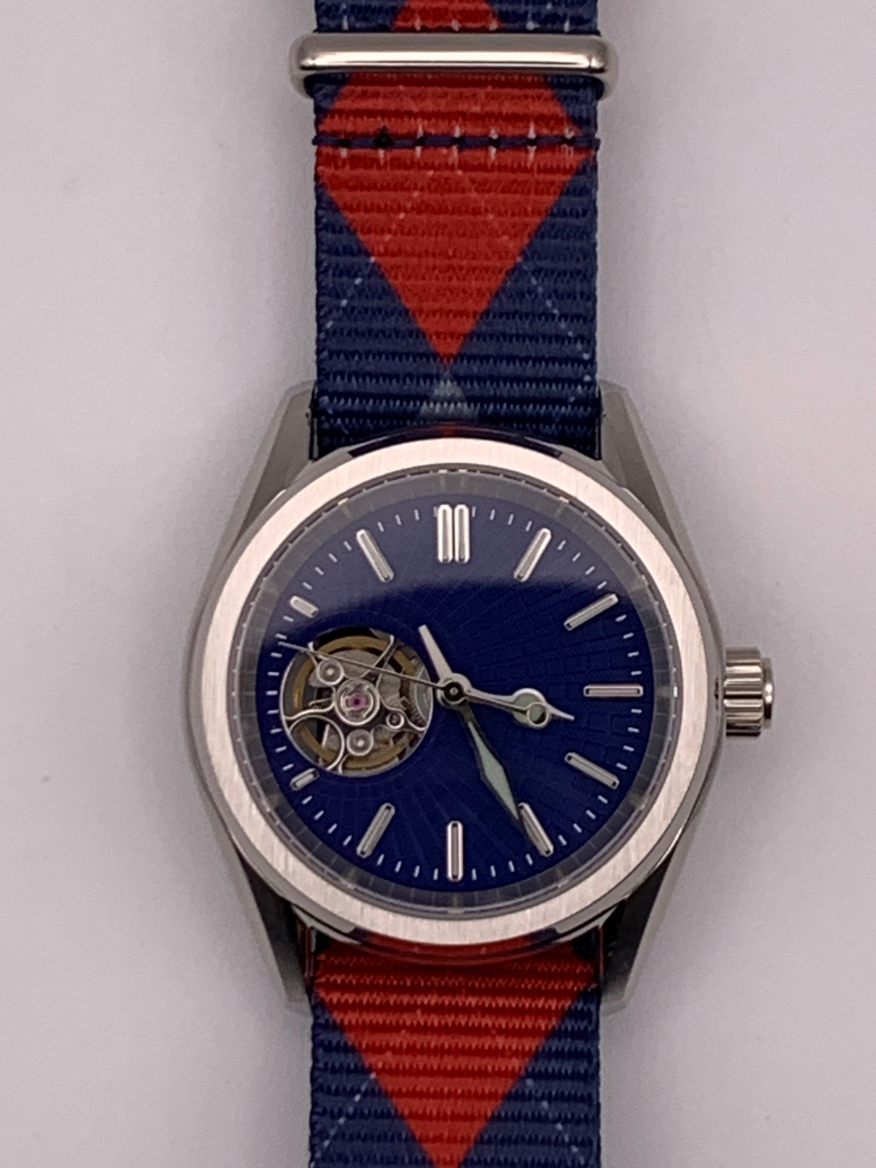 Blue Shift. 38mm Stainless steel. Sapphire crystal. Seiko NH38