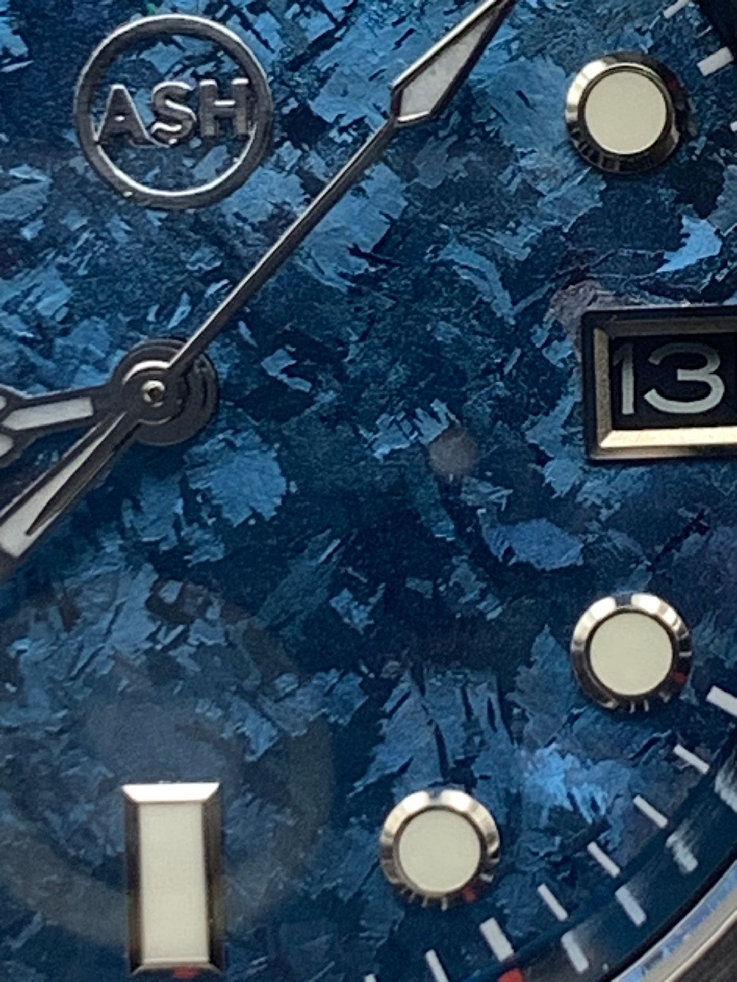 Miles. 39mm Stainless Steel case. AR coated sapphire crystal. Crystal titanium dial. Seiko NH35 automatic.