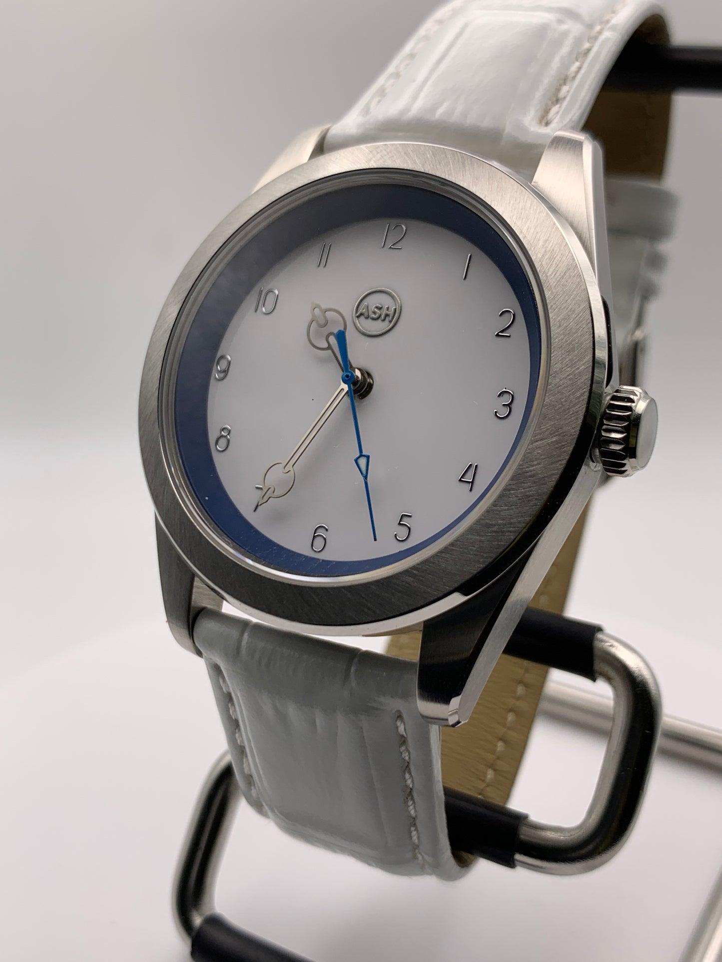 Time Device One. 38mm Stainless steel case.  Enamel dial.  Sapphire crystal.  Seiko NH38.