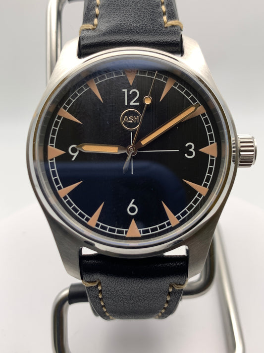 Locomotive Breath 1.1 - 39mm stainless steel case.  Sapphire crystal. Seiko NH38.