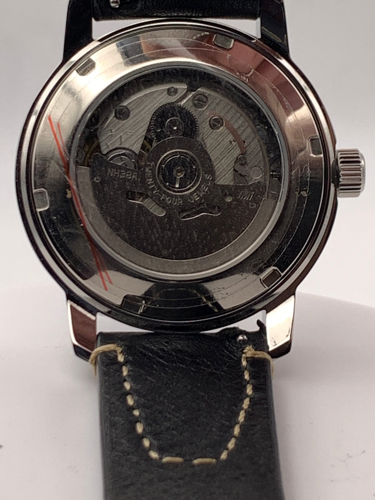 Apotheosis - 38mm stainless steel case. Lumed dial. Sapphire crystal. Seiko NH38.