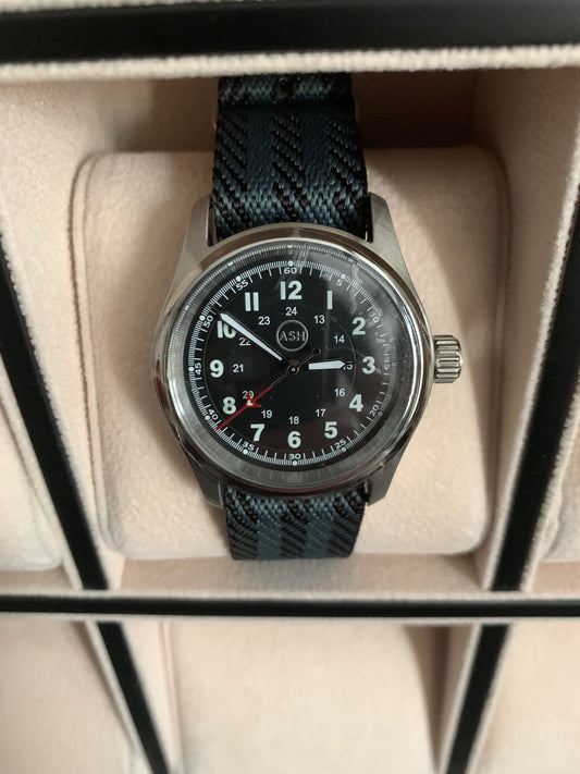 Sentinel. Custom request. 36mm Stainless steel. Sapphire crystal. Seiko NH38.