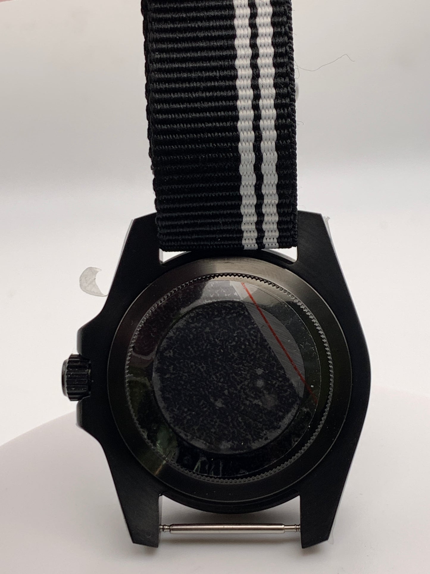 The Runt - 40mm PVD coated stainless steel. Sapphire crystal. Custom dial. Seiko NH38.