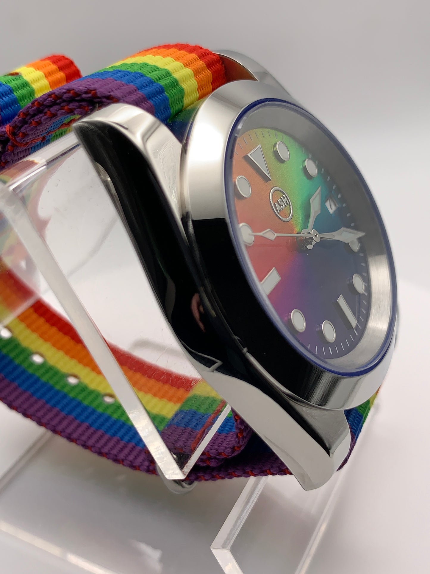 Lite Brite.  39mm Stainless steel. Sapphire crystal. Seiko NH35.