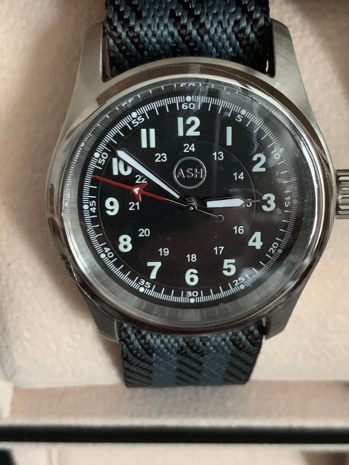 Sentinel. Custom request. 36mm Stainless steel. Sapphire crystal. Seiko NH38.