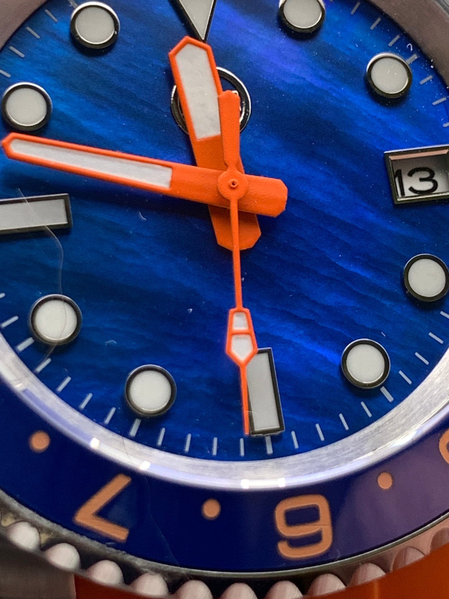 Beacon. 41mm stainless steel case.  Sapphire crystal. Seiko NH35.