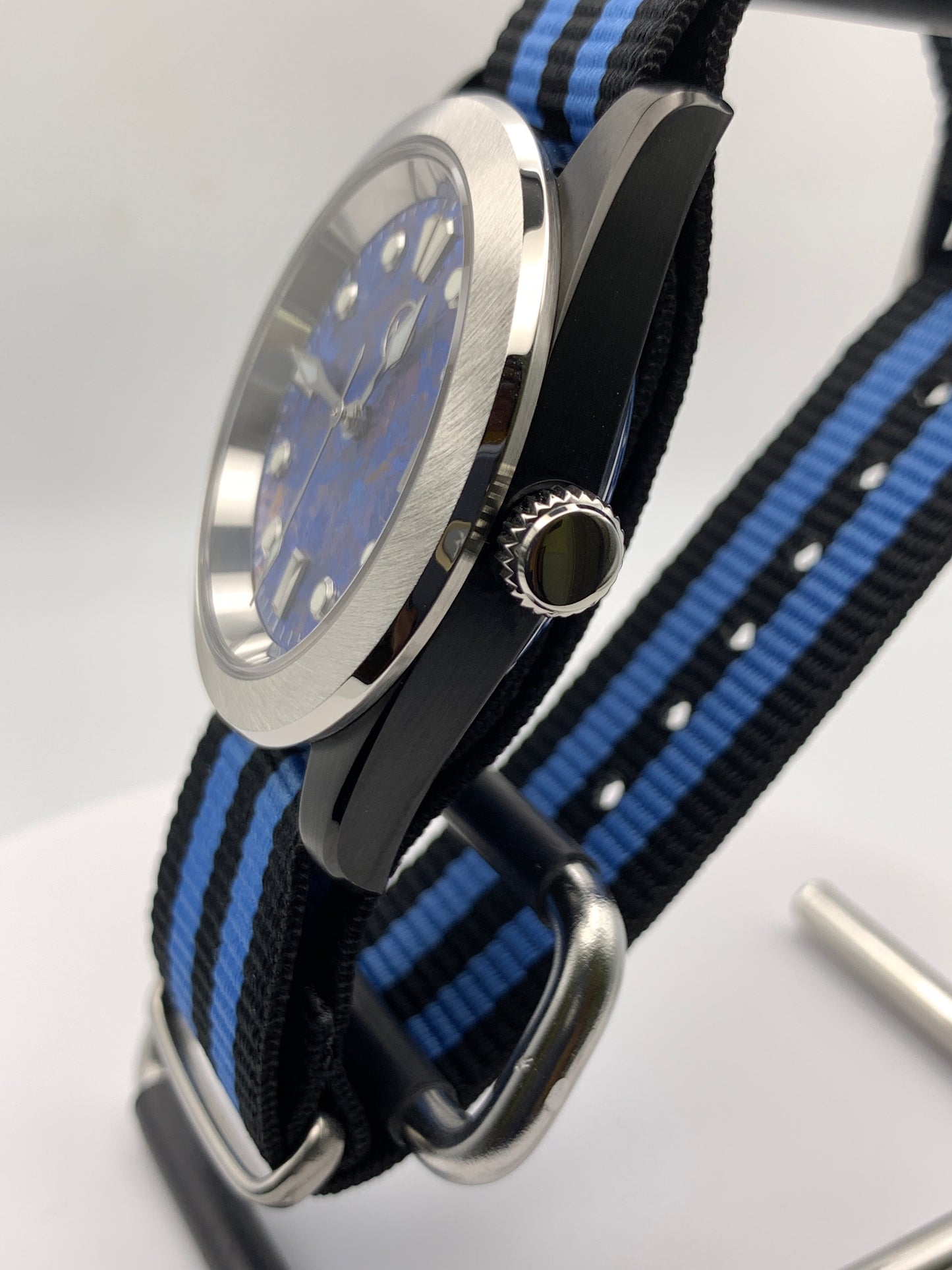 Black Hole Sun - 39mm three piece case. Sapphire crystal. Seiko NH35.