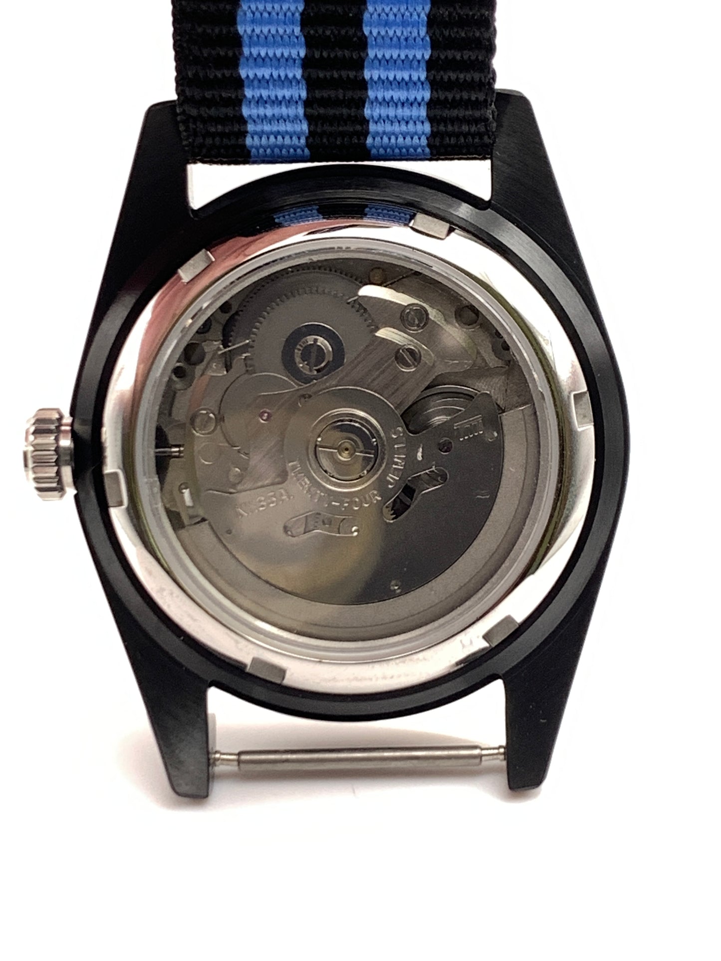 Black Hole Sun - 39mm three piece case. Sapphire crystal. Seiko NH35.