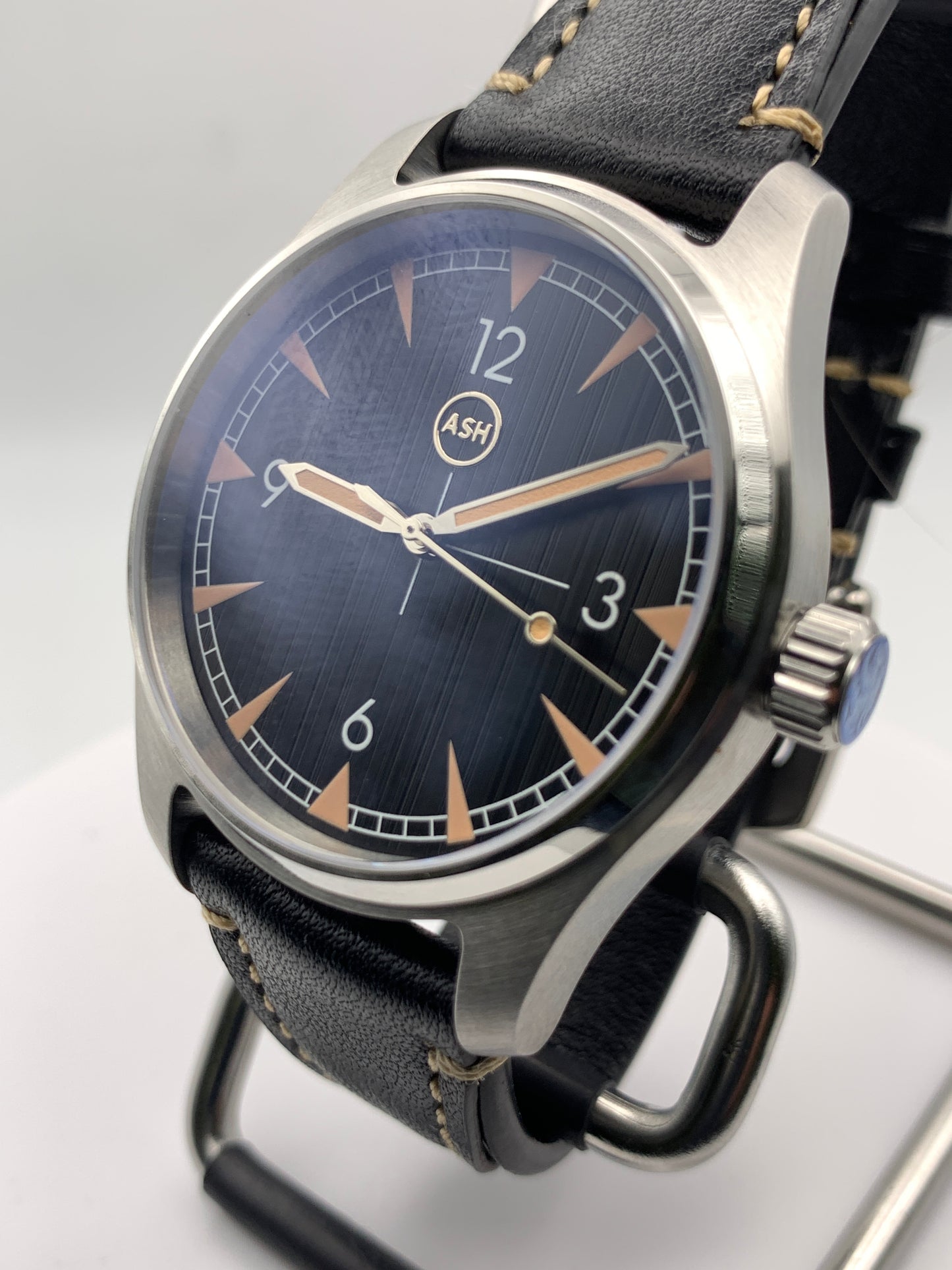 Locomotive Breath 1.1 - 39mm stainless steel case.  Sapphire crystal. Seiko NH38.