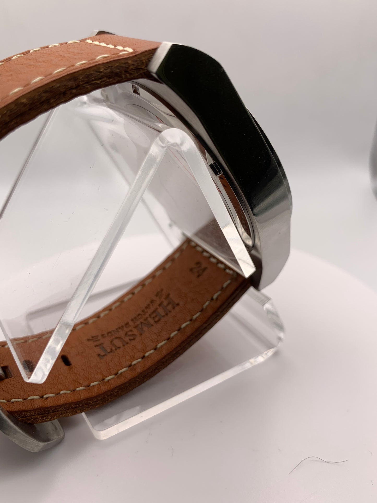 Machine Head. 46mm Stainless steel chronograph. K-1 glass crystal. Miyota 0S00 quartz movement.