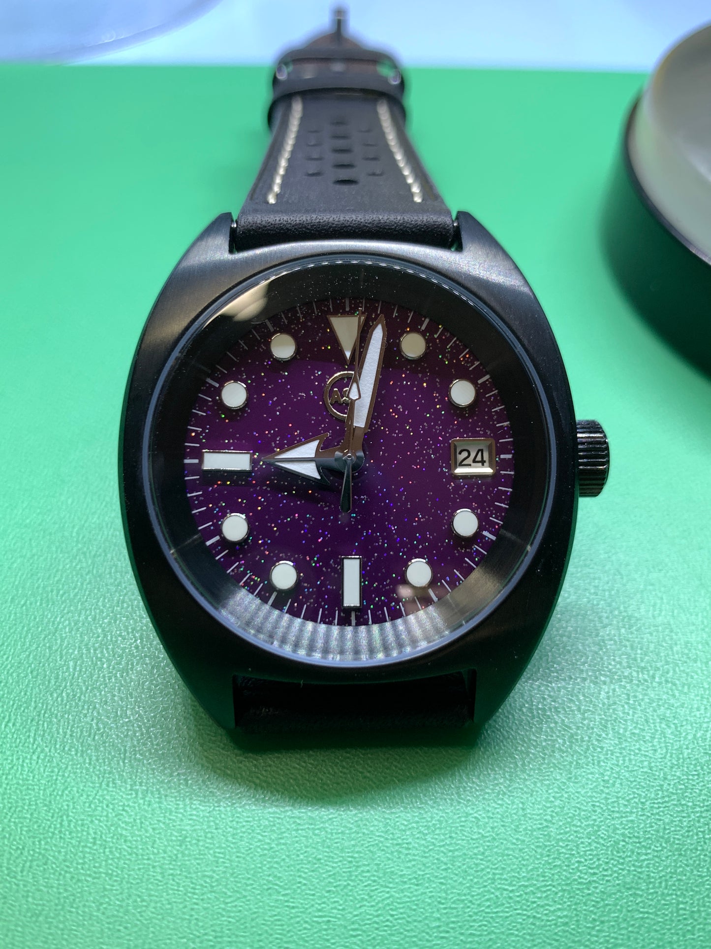 Kiss The Sky. 39mm PVD Stainless Steel.  Domed sapphire. Seiko NH35