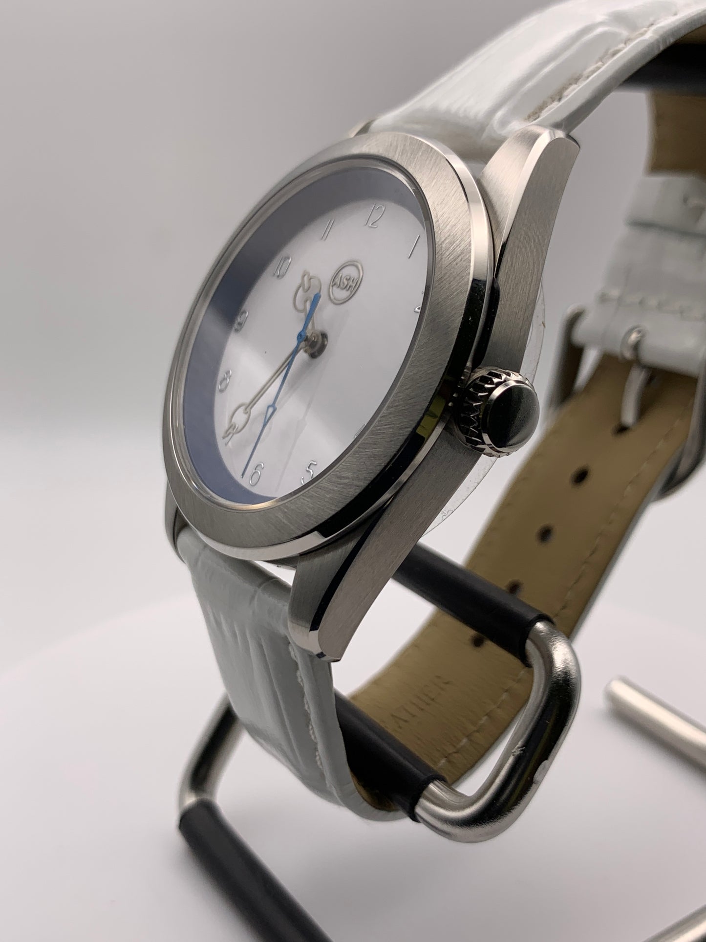 Time Device One. 38mm Stainless steel case.  Enamel dial.  Sapphire crystal.  Seiko NH38.