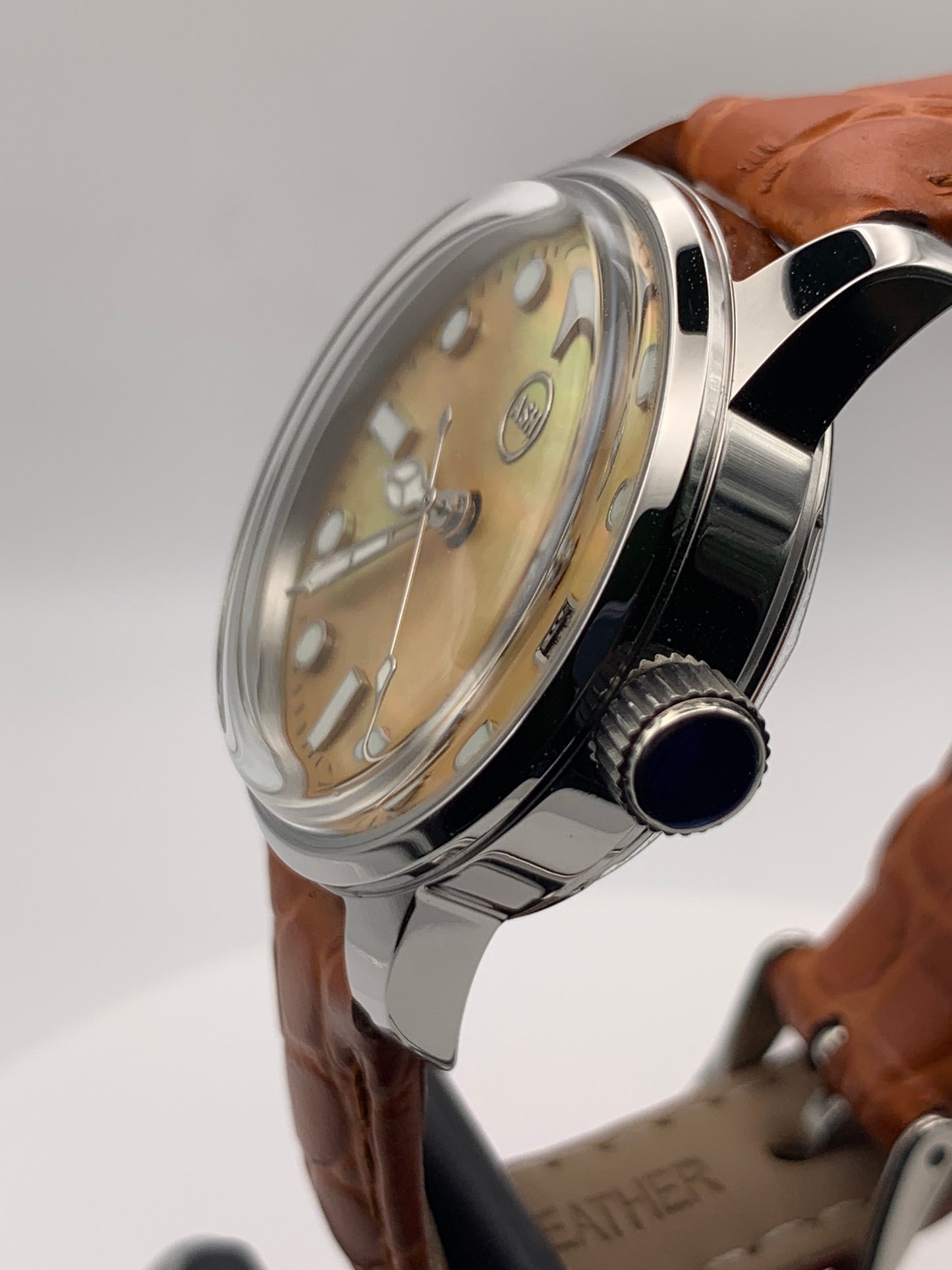 Iron Pyrite 1.1 - 33mm stainless steel case. Acrylic domed crystal. NH35 automatic.
